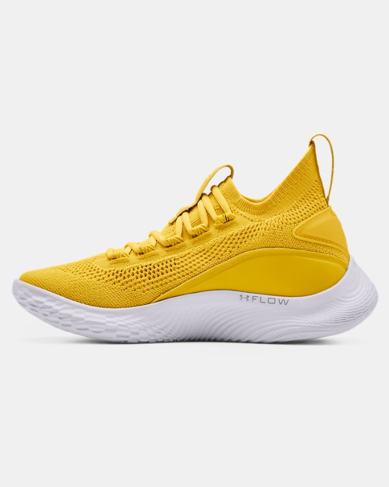 Curry Flow 8 Basketball Shoes, Yellow, pdpMainDesktop image number 1